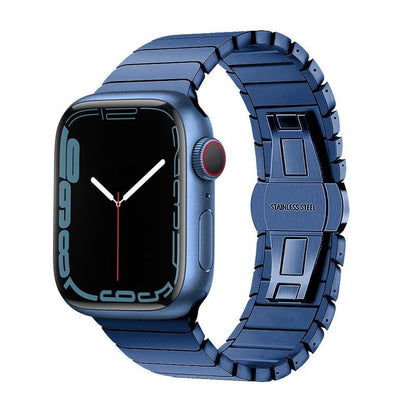 "Business Band" Metal Band With Butterfly Clasp For Apple Watch