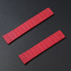 22mm & 20mm Carbon Fiber Magnetic Strap For Samsung/Garmin/Fossil/Others - Red