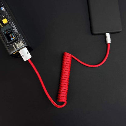 "Curly Chubby" Car-friendly Fast Charging Cable