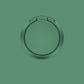 "Chubby" Liquid Magnetic Ring Buckle
