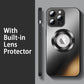 "Cyber" Crystal Clear iPhone Case With Built-in Lens Protector